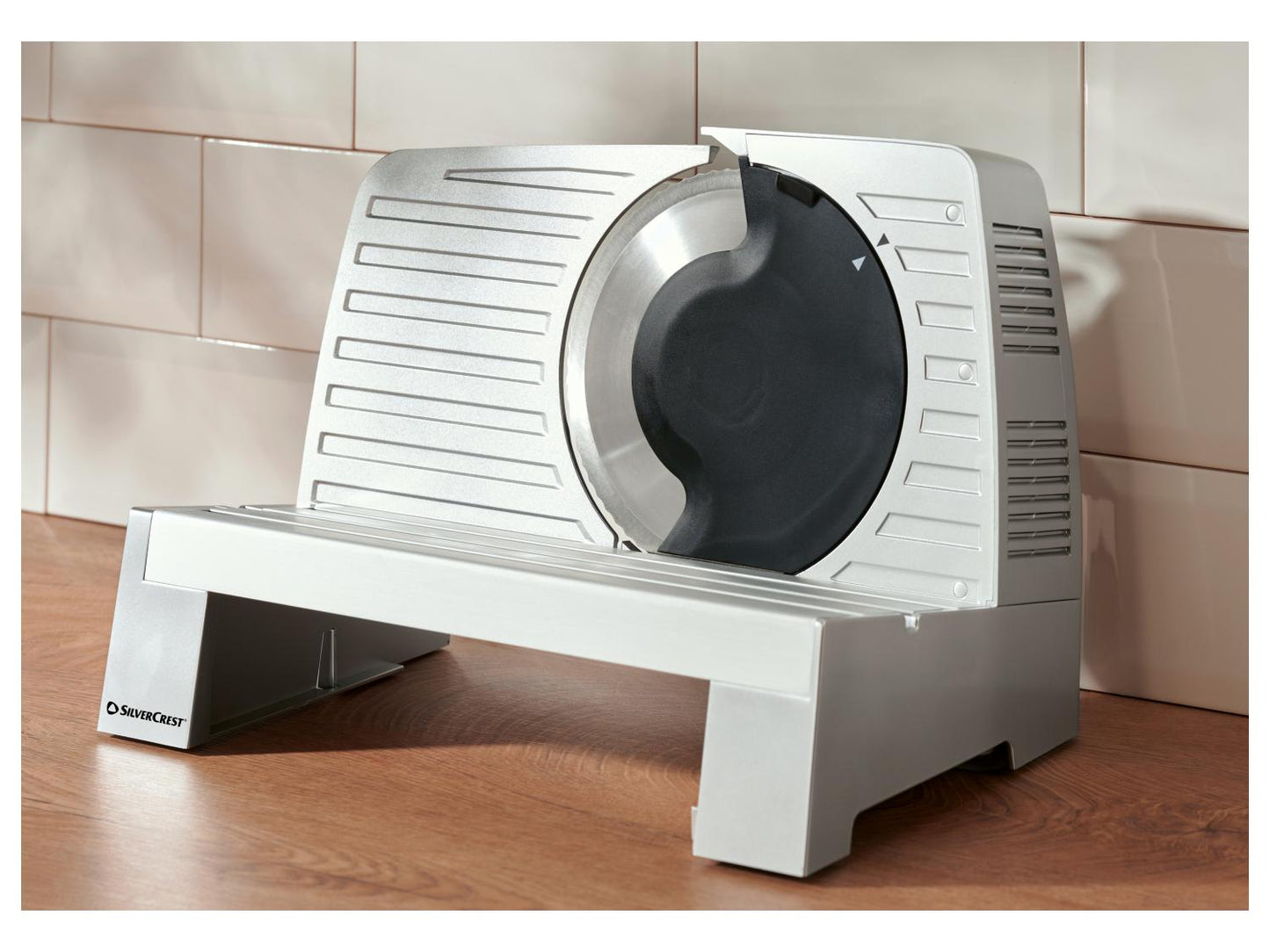 SILVERCREST® Affettatrice elettrica SAS 120 E1, 120 W