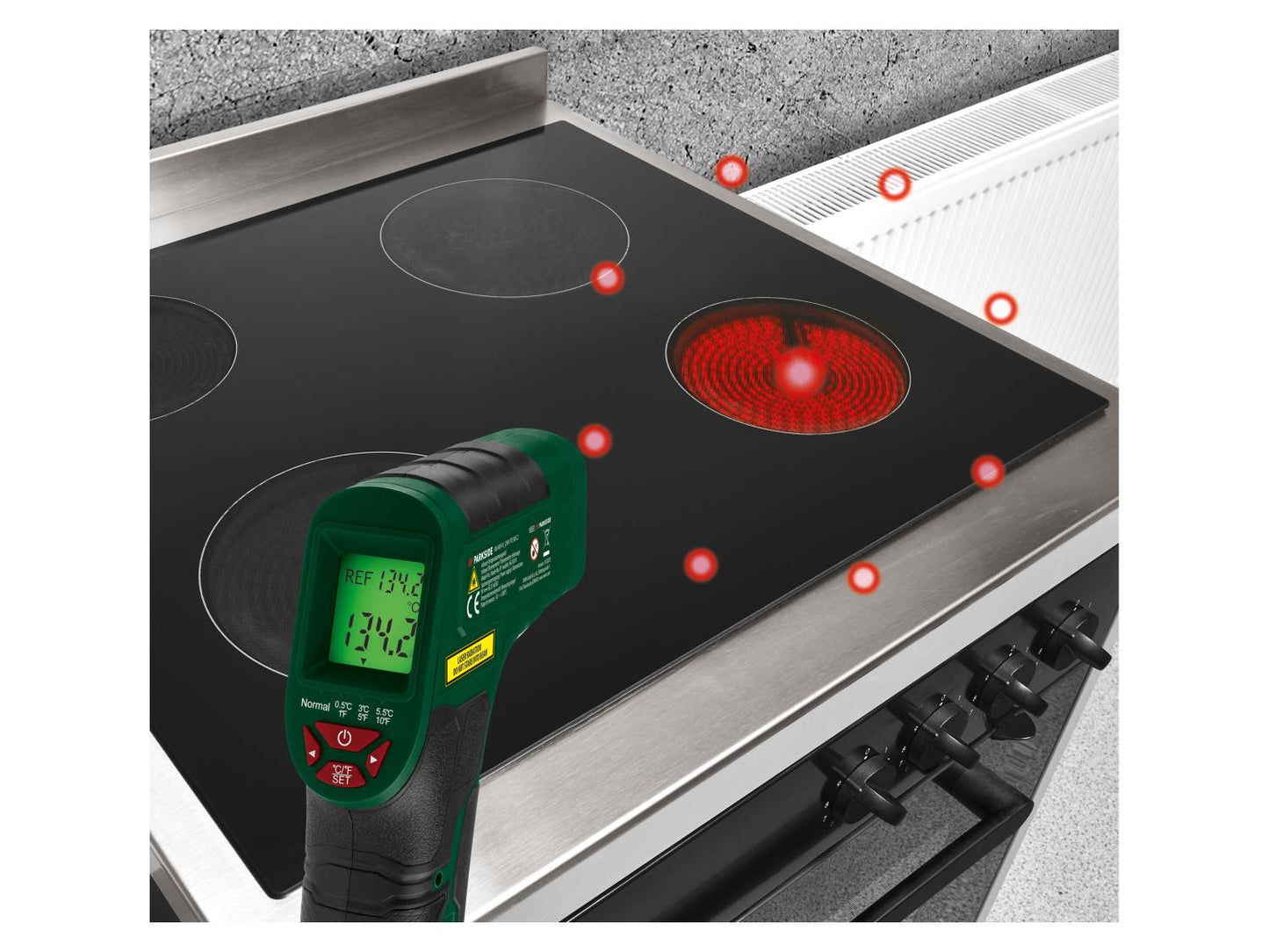 PARKSIDE® Infrardeči termometer PTI 380 C3