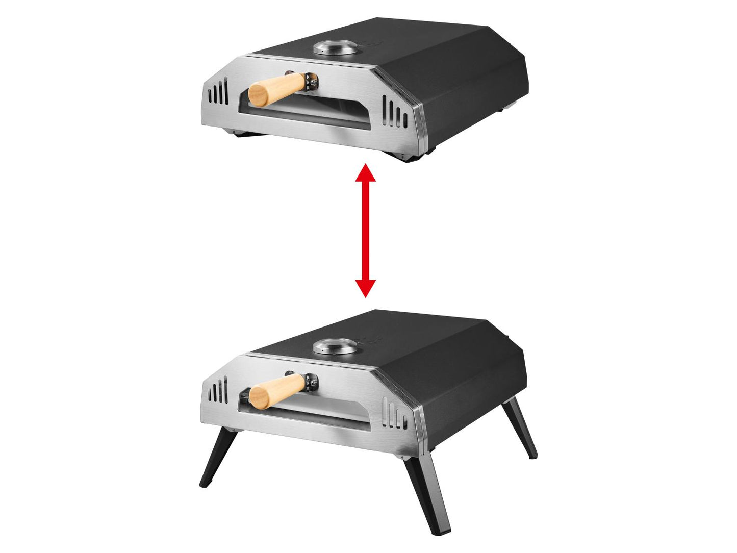 Four à pizza à gaz GRILLMEISTER® GGPO 4000 A1