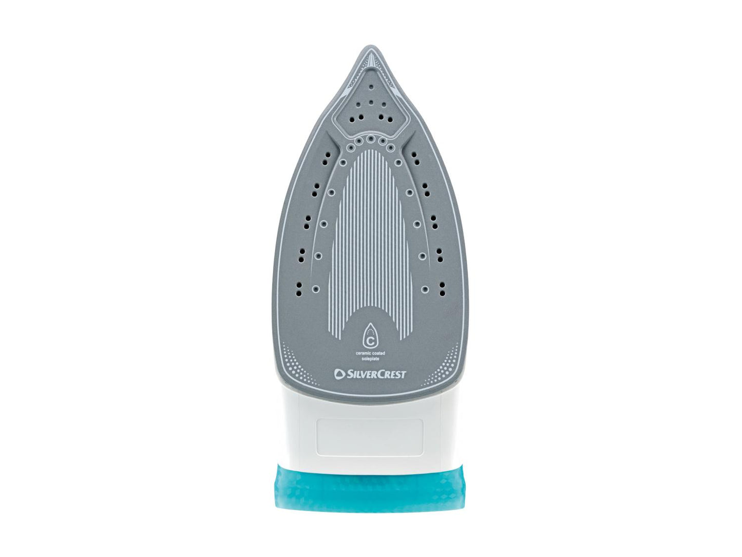 SILVERCREST® SDBG 2200 A1 garų lygintuvas, 2180 W – baltas su turkio spalvos detalėmis arba juodas