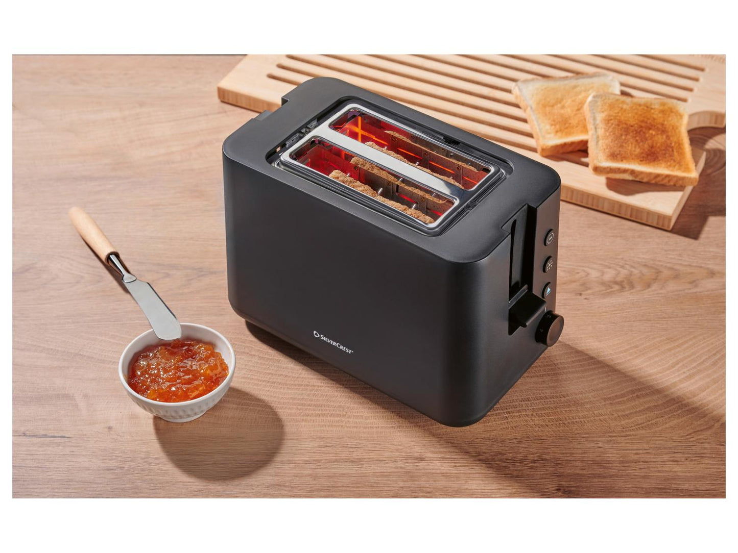 SILVERCREST® Toster s 2 utora STK 870 D2, 870 W, bijeli ili crni