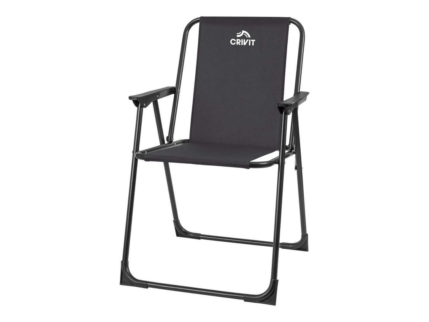 CRIVIT® Silla de camping plegable, 52 × 52 × 81 cm, carga máxima de 110 kg