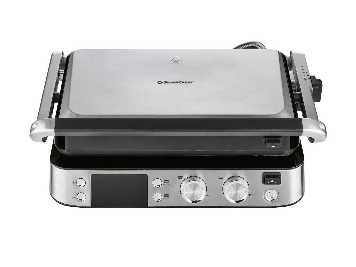 SILVERCREST® Grill a contatto digitale Premium SKGB 2000 A1, 2000 W