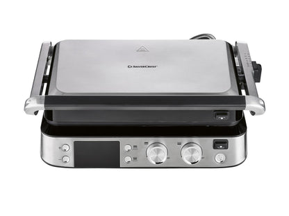 SILVERCREST® Grill a contatto digitale Premium SKGB 2000 A1, 2000 W