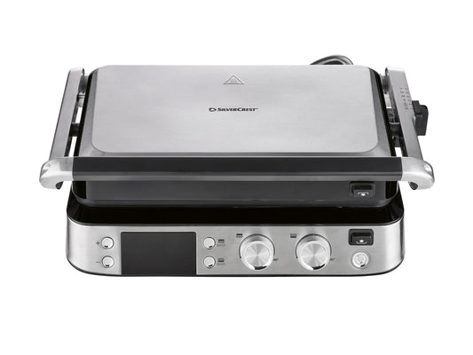 SILVERCREST® Grill a contatto digitale Premium SKGB 2000 A1, 2000 W
