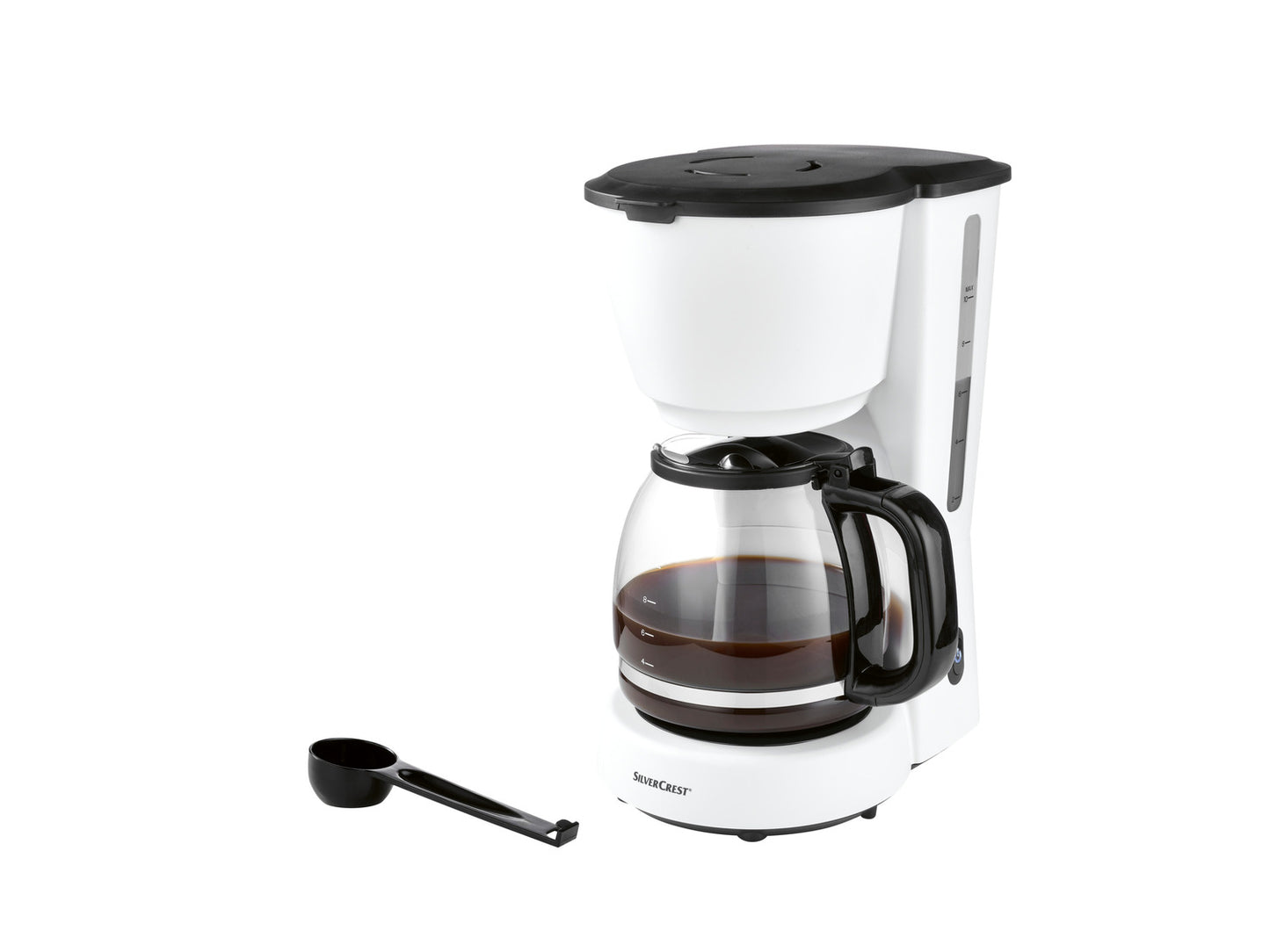SILVERCREST® Filter Coffee Machine SKMK 1000 A1, 1000 W, Black or White