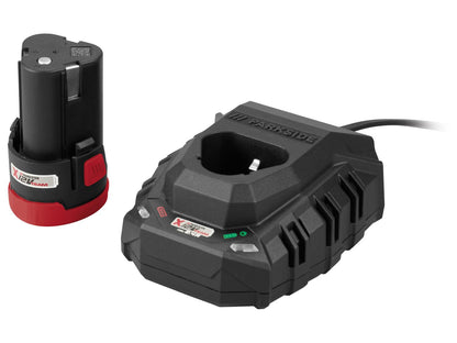 PARKSIDE® Επαναφορτιζόμενο πριόνι κλαδέματος 12 V PAAS 12 C3 με μπαταρία και φορτιστή