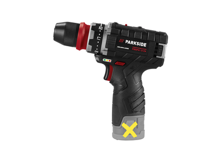 PARKSIDE PERFORMANCE® Cordless Drill Driver PBSPA 12 E4, 35 Nm, 12 V