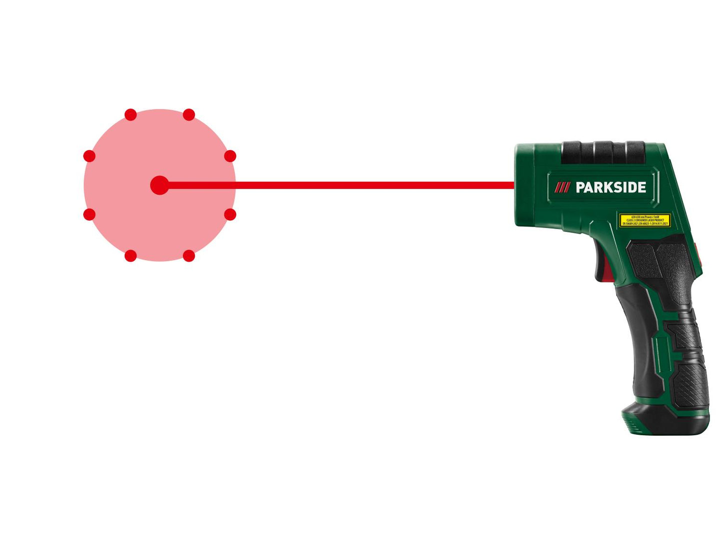 PARKSIDE® Infrardeči termometer PTI 380 C3