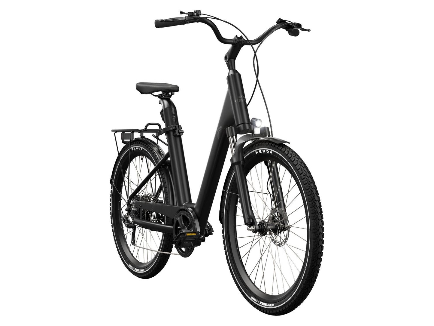 CRIVIT® Bicicletta elettrica urbana classica con trasmissione a catena