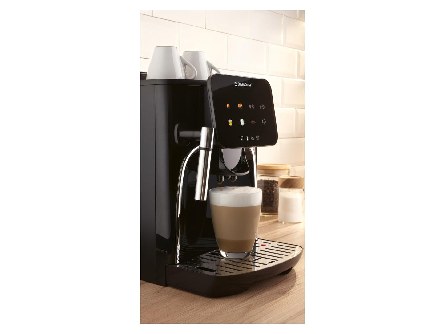 SILVERCREST® Cafetera superautomática SKVA 1450 A2