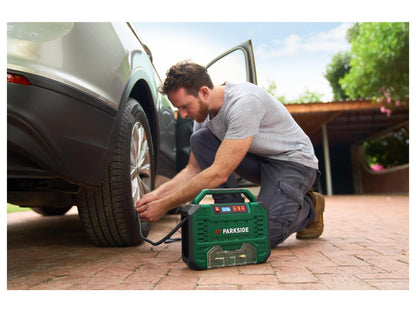 PARKSIDE® Compressore con indicazione digitale portatile PMK 150 A1, 12 V/230 V