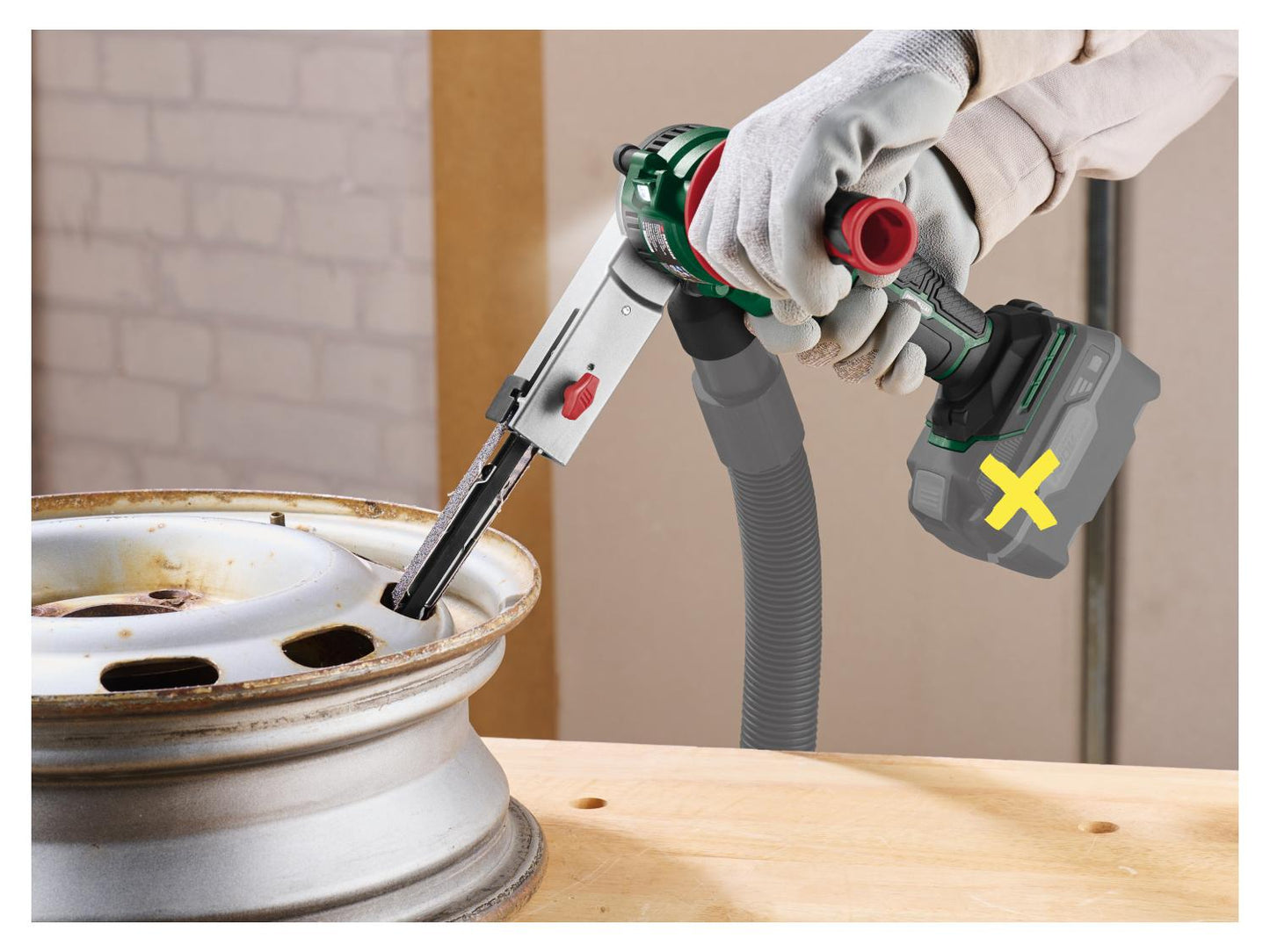 PARKSIDE® 20V Cordless Belt Sander PBFA 20-Li A1