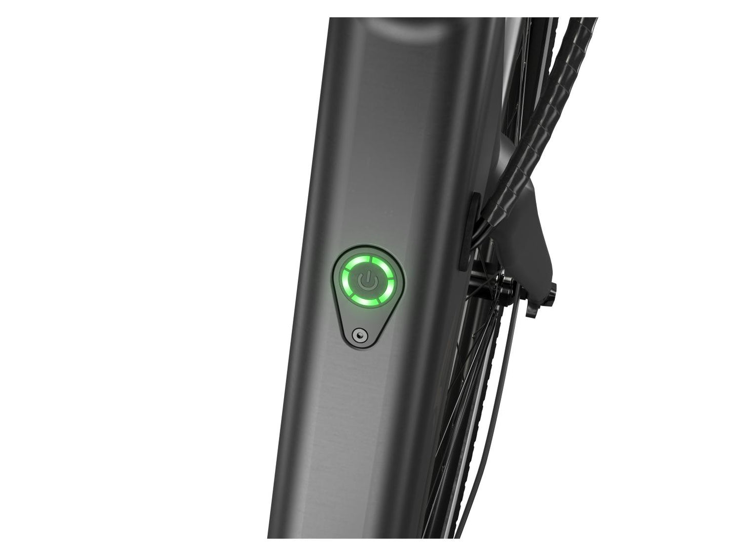CRIVIT® Bicicletta elettrica Urban Y.3 con trasmissione a cinghia Belt Drive