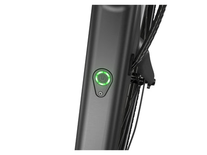 CRIVIT® Bicicletta elettrica Urban Y.3 con trasmissione a cinghia Belt Drive