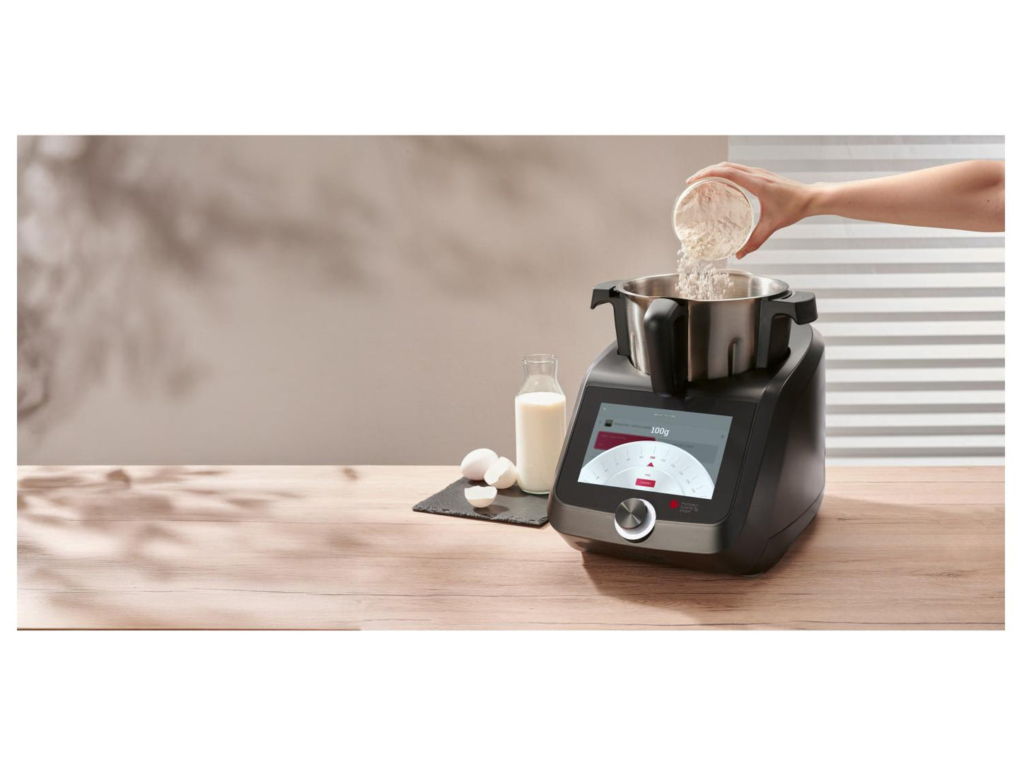 SILVERCREST® Monsieur Cuisine Smart Anthracite multifunction food processor SKMS 1200 C1