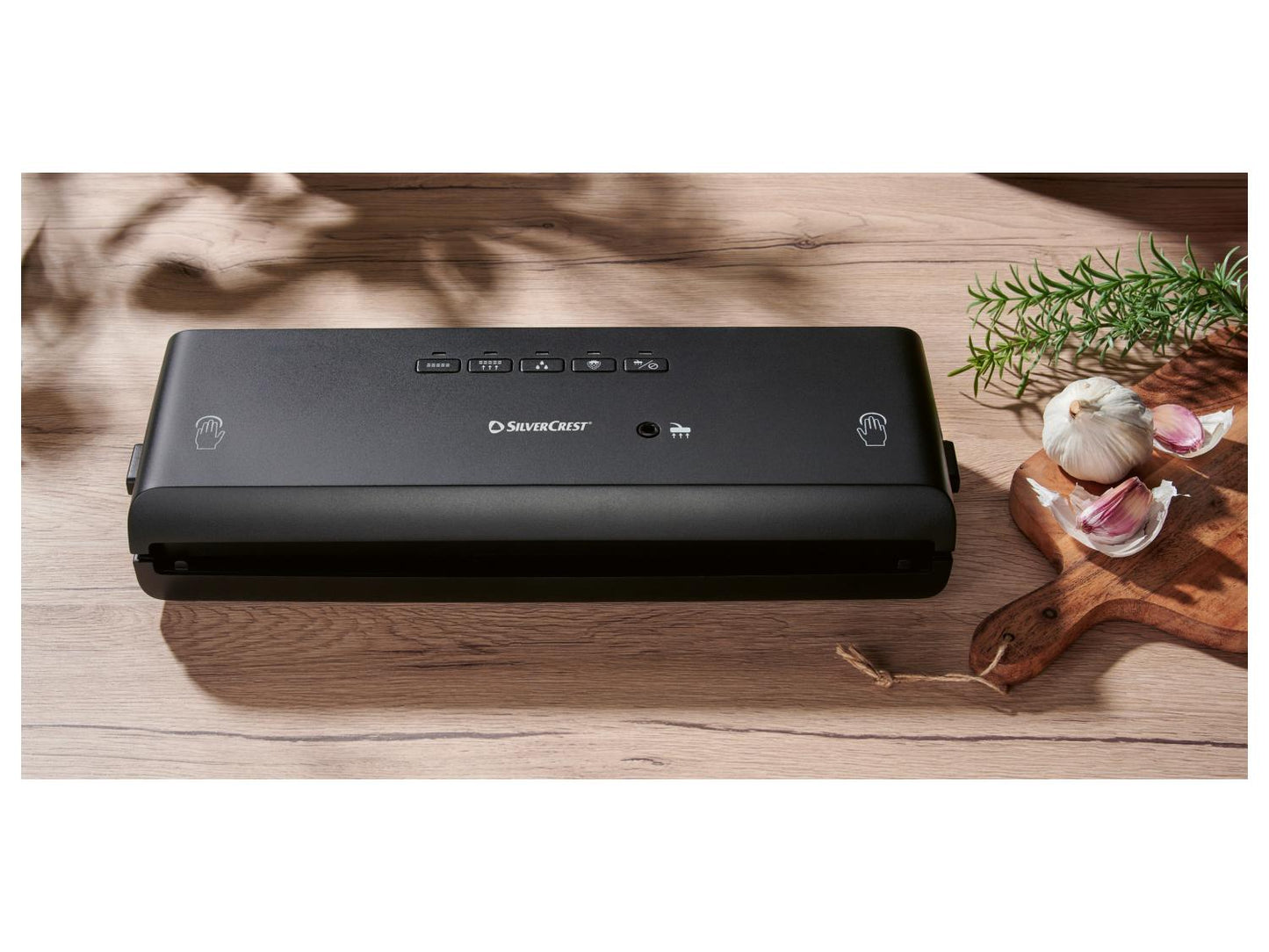 Appareil de mise sous vide SILVERCREST® Noir et Blanc