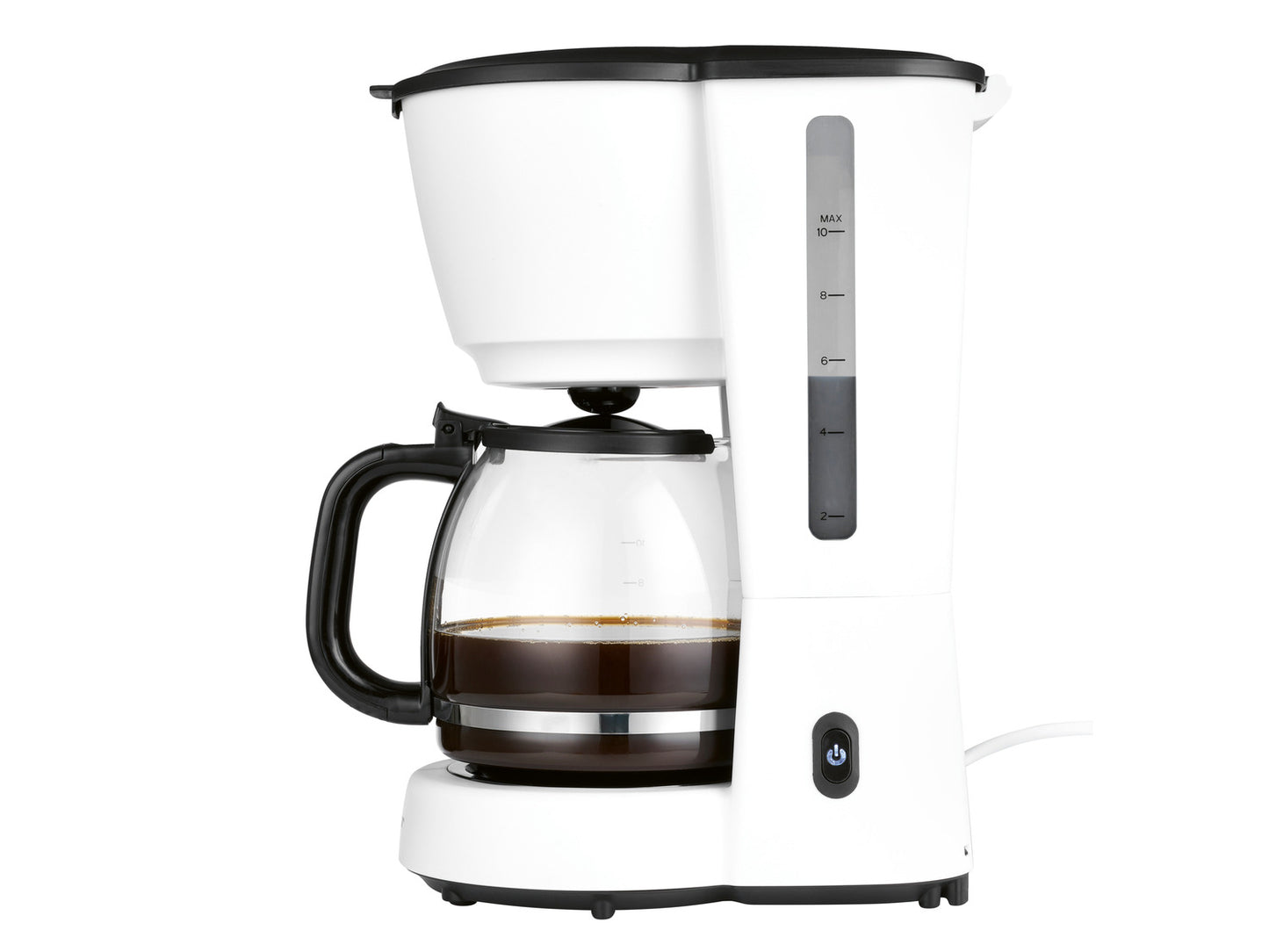SILVERCREST® Filter Coffee Machine SKMK 1000 A1, 1000 W, Black or White