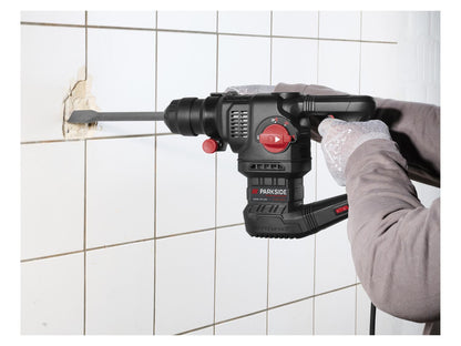 PARKSIDE PERFORMANCE® Gręžimo ir kalimo plaktukas PPBH 1050 A1, 4,1 J, 1 050 W