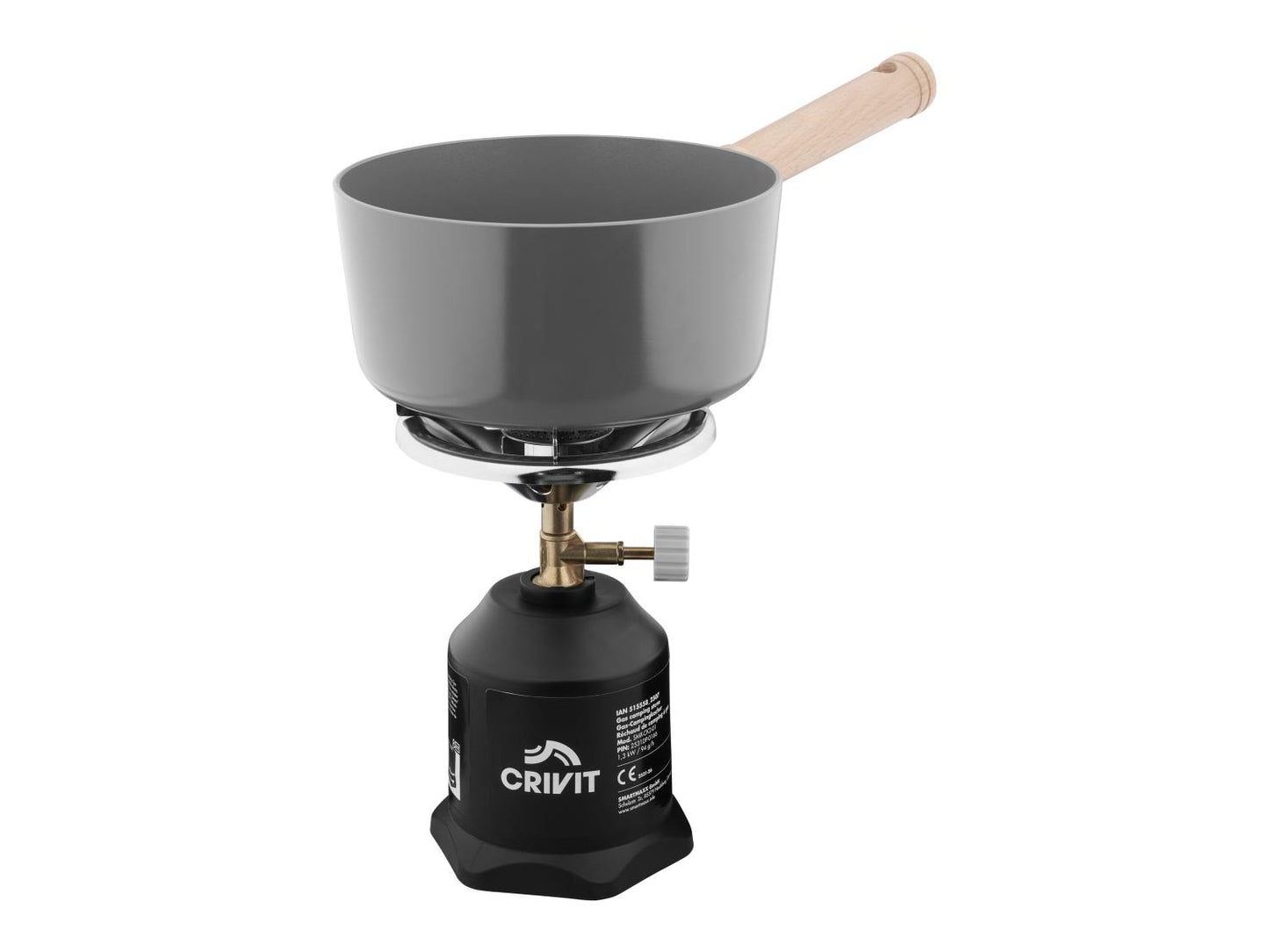 CRIVIT® Réchaud de camping à gaz SMX-CK2-01, 1,3 kW