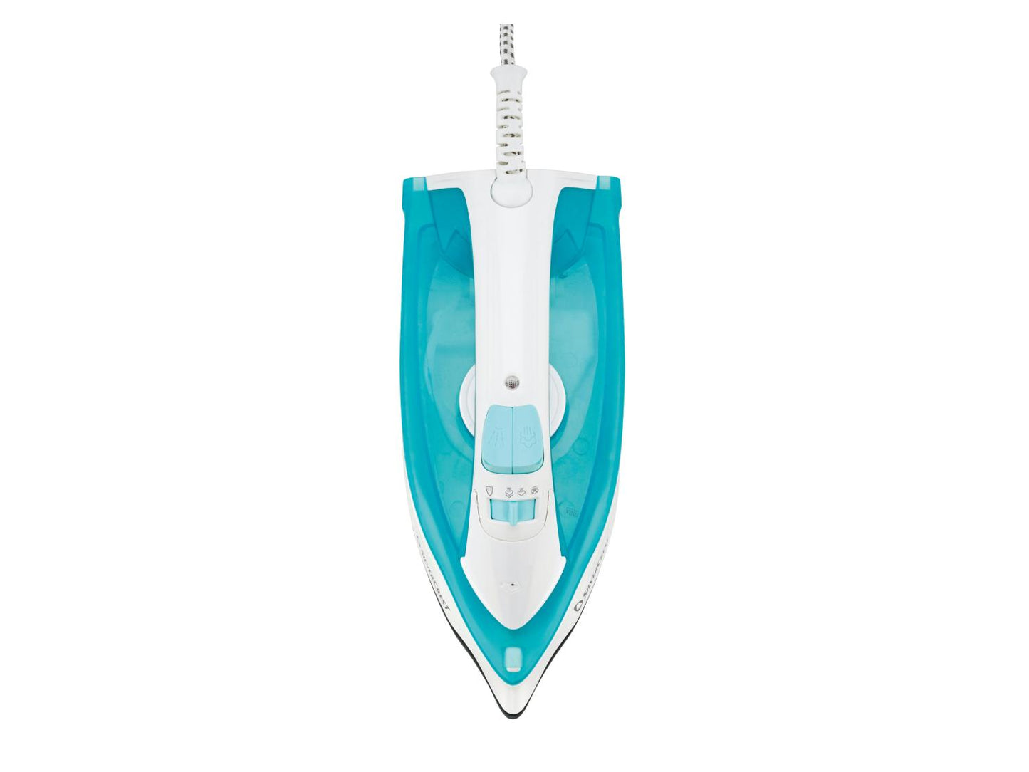 SILVERCREST® SDBG 2200 A1 garų lygintuvas, 2180 W – baltas su turkio spalvos detalėmis arba juodas