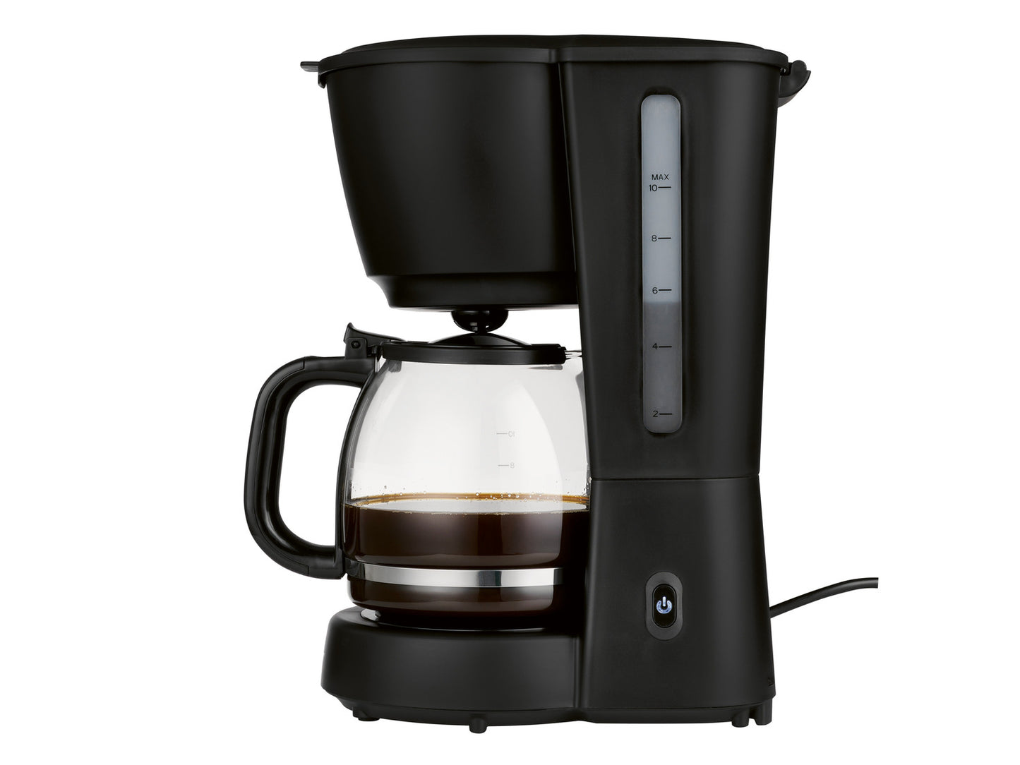 SILVERCREST® Filter Coffee Machine SKMK 1000 A1, 1000 W, Black or White
