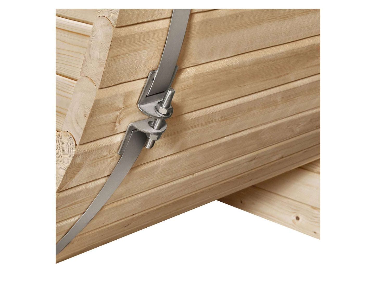 Sauna de barril para exterior ARTSAUNA Spitzbergen 220 de madera de abeto, para 6 personas
