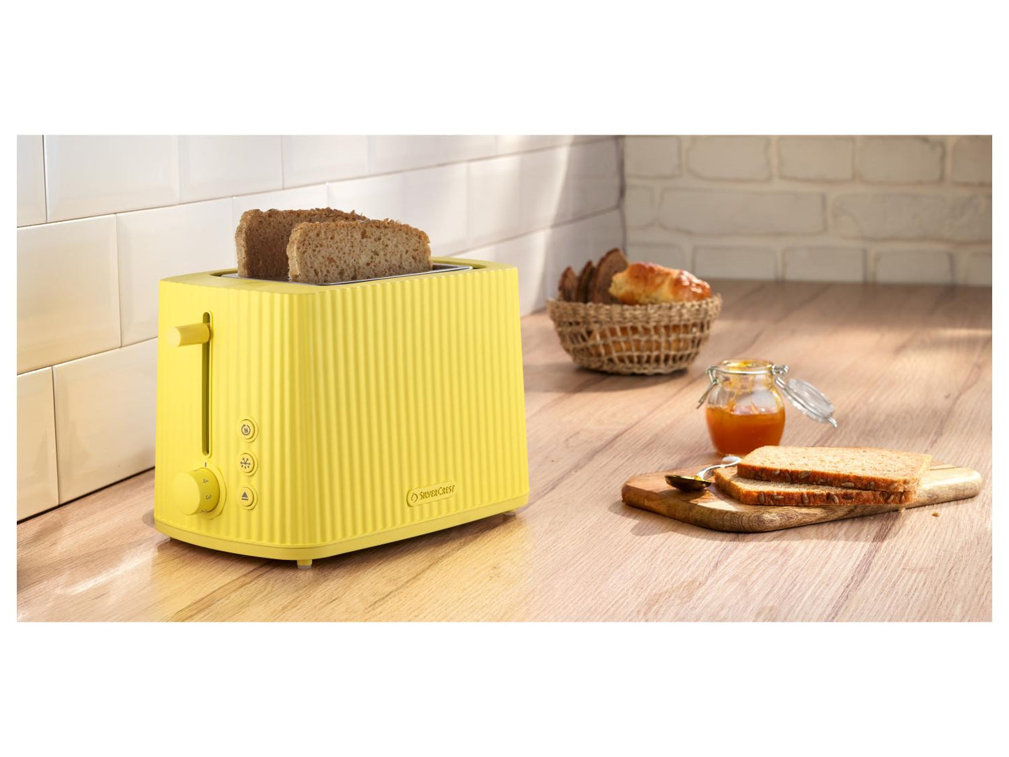 SILVERCREST® opekač kruha z dvema režama STKS 800 B1