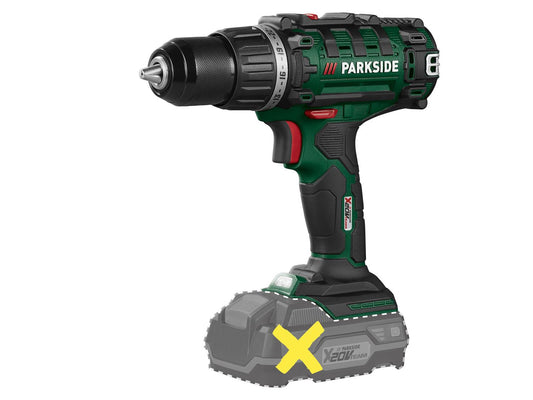 PARKSIDE® Trapano avvitatore ricaricabile PABS 20-Li I9, 45 Nm, 20 V