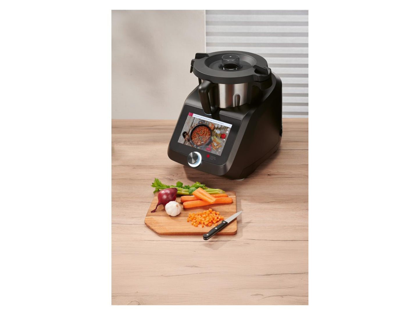 SILVERCREST® Monsieur Cuisine Smart Anthracite multifunction food processor SKMS 1200 C1