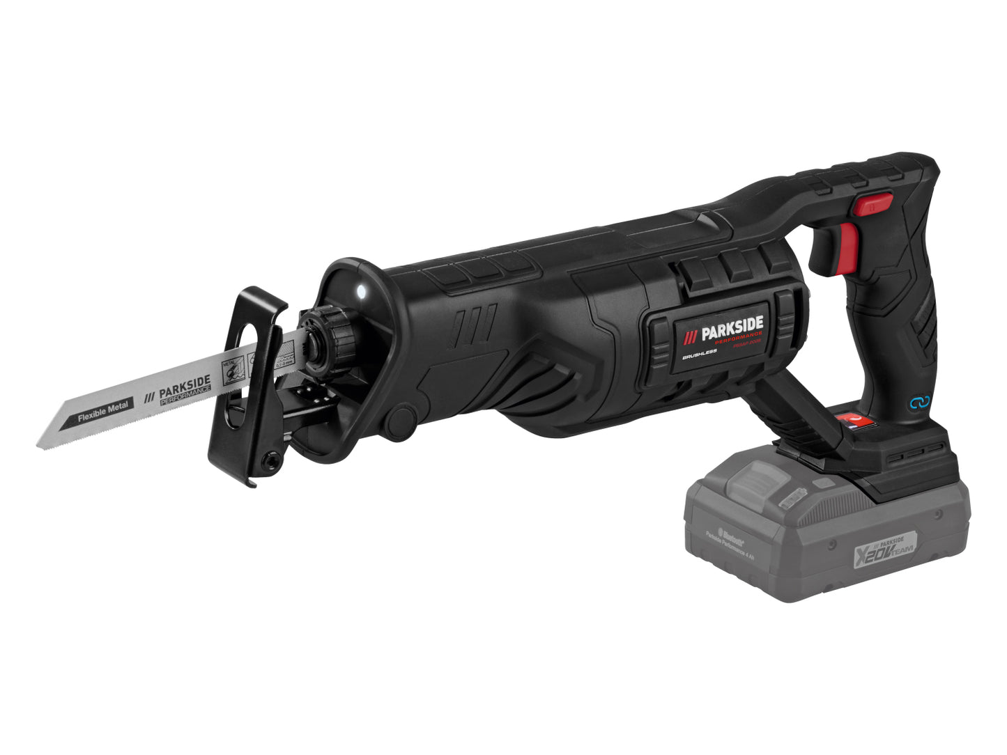 Scie sabre sans fil PARKSIDE PERFORMANCE® PSSAP 2028 B2, 20 V