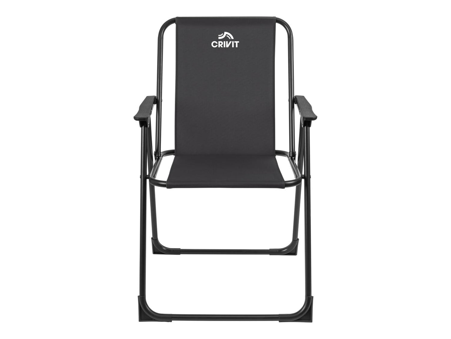 CRIVIT® Silla de camping plegable, 52 × 52 × 81 cm, carga máxima de 110 kg