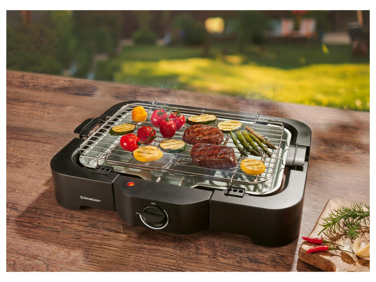 Barbecue électrique de table SILVERCREST® GTGE 2300 C1