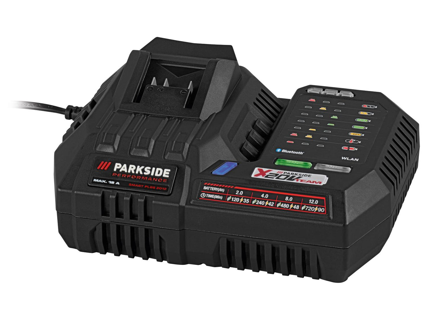 Cargador inteligente de baterías PARKSIDE PERFORMANCE® PLGS 2012 A1, 12 A, 20 V