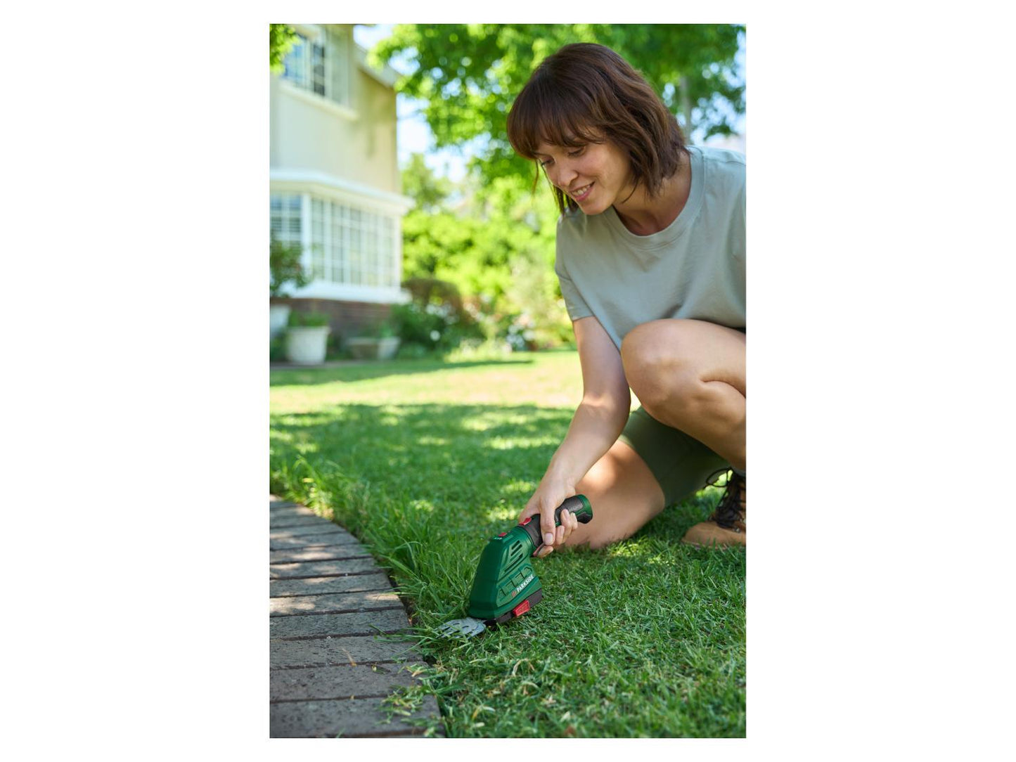 PARKSIDE® Foarfecă fără fir pentru gazon și arbuști PGSA 4 D5 4 V