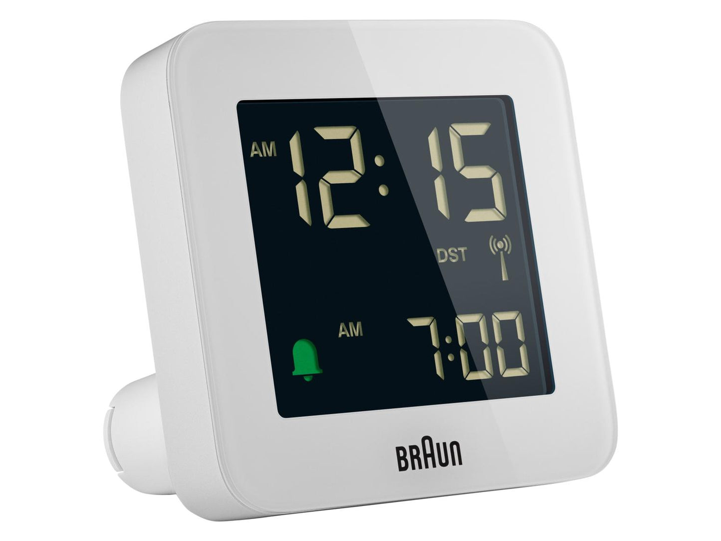 BRAUN Digitalna radijsko vodena budilka BC09B-DCF