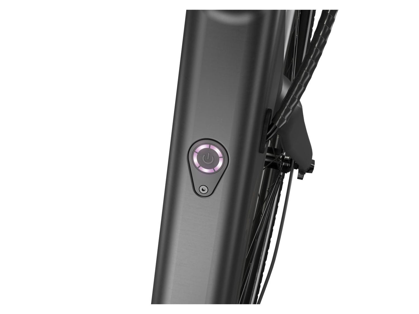 CRIVIT® Bicicletta elettrica Urban Y.3 con trasmissione a cinghia Belt Drive
