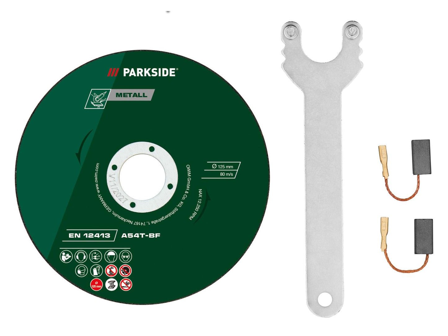 PARKSIDE® Polizor unghiular PWS 125 I9, 125 mm, 1200 W