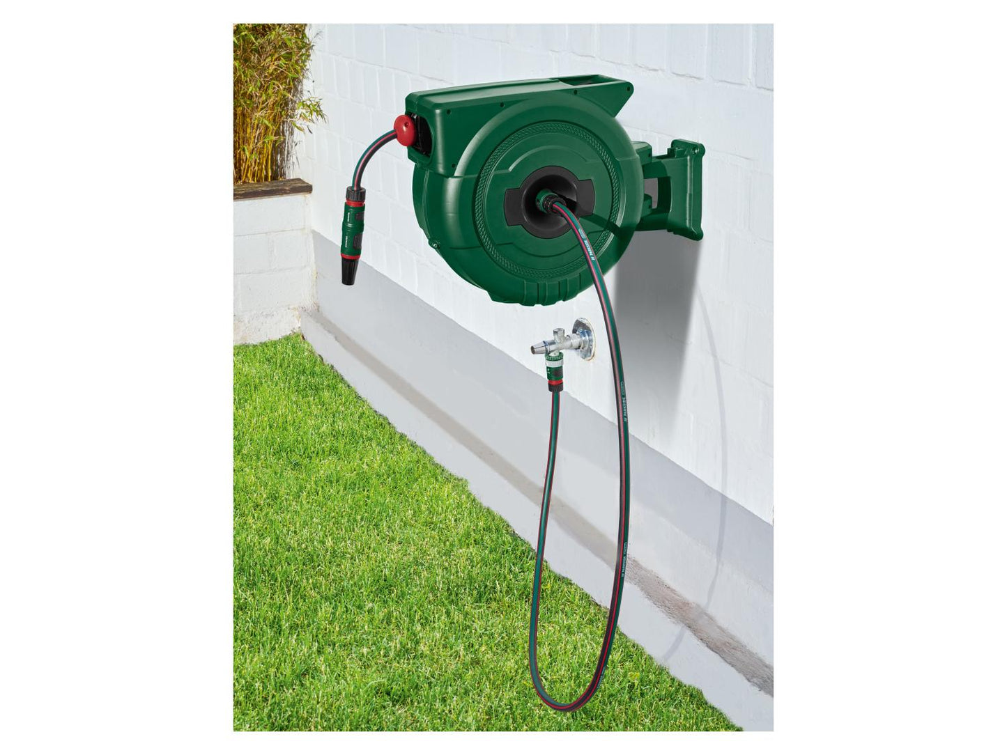 PARKSIDE® Enrouleur de tuyau mural 15 m