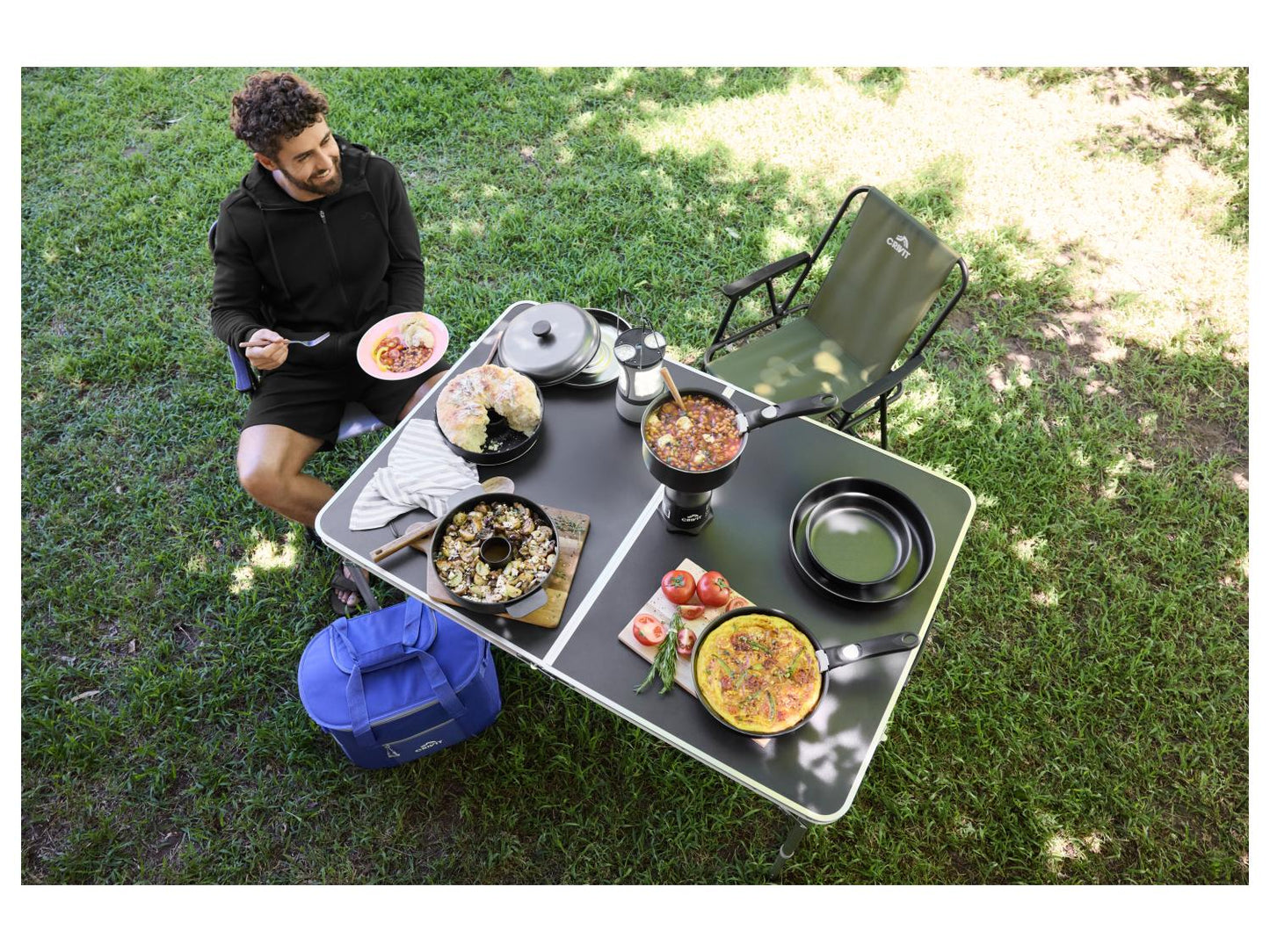 CRIVIT® Réchaud de camping à gaz SMX-CK2-01, 1,3 kW