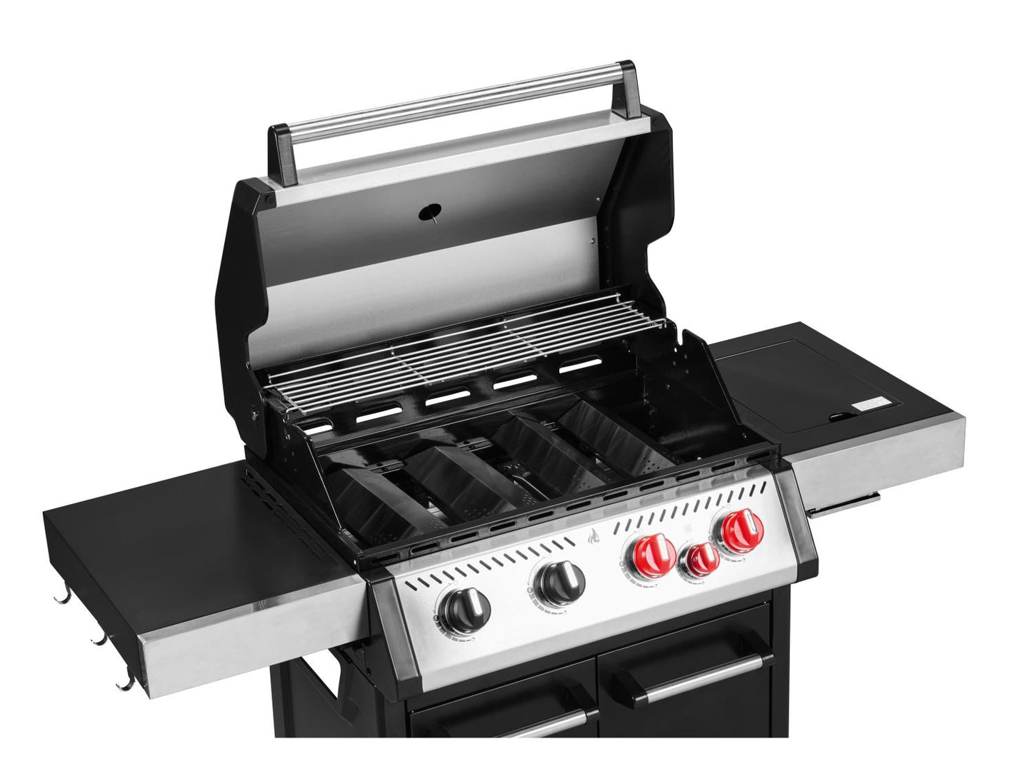 GRILLMEISTER® Barbecue à gaz 4 + 1, 70 x 42 cm, 19,7 kW