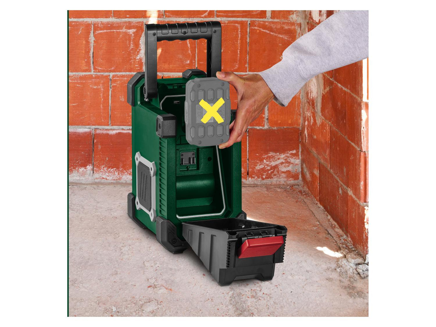 PARKSIDE® Radio de chantier sans fil PBR 10 A1, 20 V / 12 V