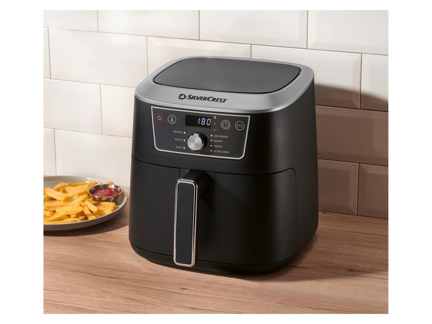 SILVERCREST® Karšto oro gruzdintuvė SHFD 2150 B2, 6,7 l, 2150 W