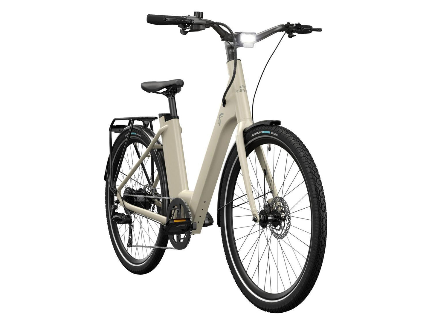 Bicicletta elettrica urbana CRIVIT® Urban Y.3 con trasmissione a catena