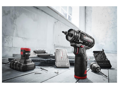 PARKSIDE PERFORMANCE® Set akumulatorskega vrtalnika-vijačnika PBSPA 12 E4 z baterijo in polnilnikom, 12 V