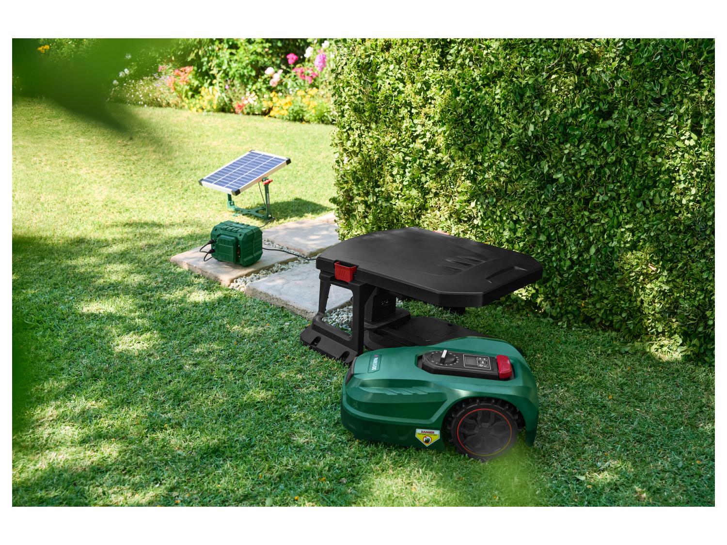 PARKSIDE® 20 V Solar Charging Station for Robotic Lawn Mower PASLM 25 ...