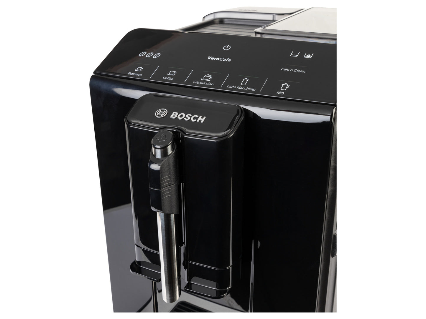 Machine à espresso entièrement automatique BOSCH Série 2 VeroCafe TIE20109, noir laqué