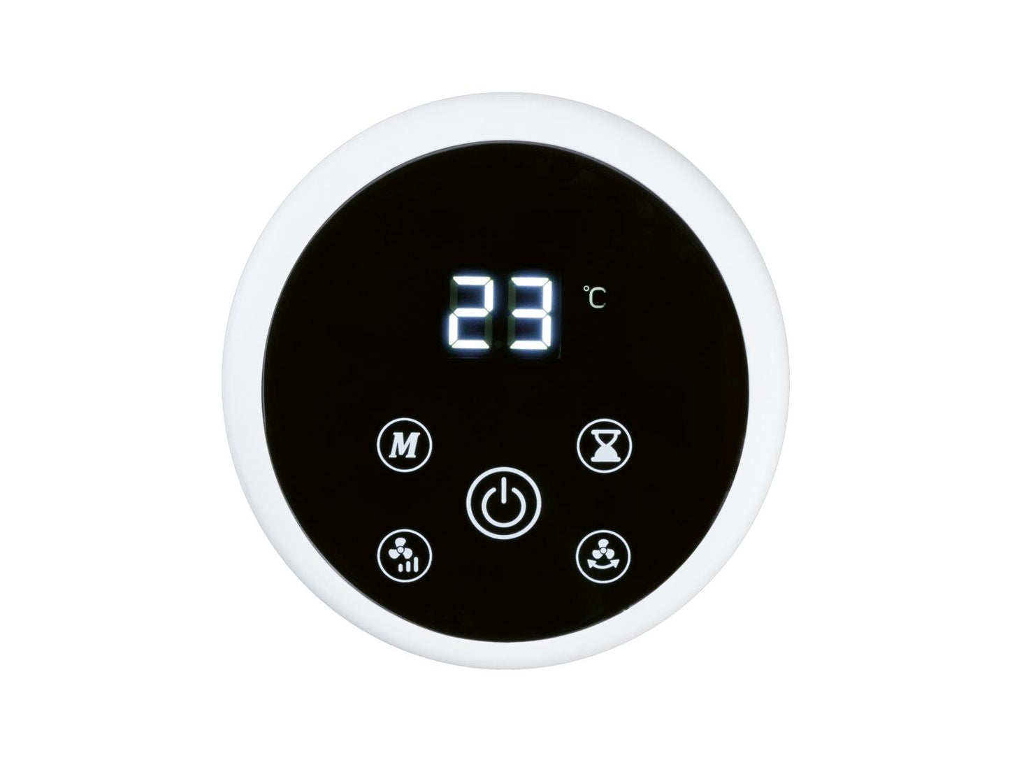 Ventilateur colonne TRONIC® STVL 50 B1 avec écran LCD