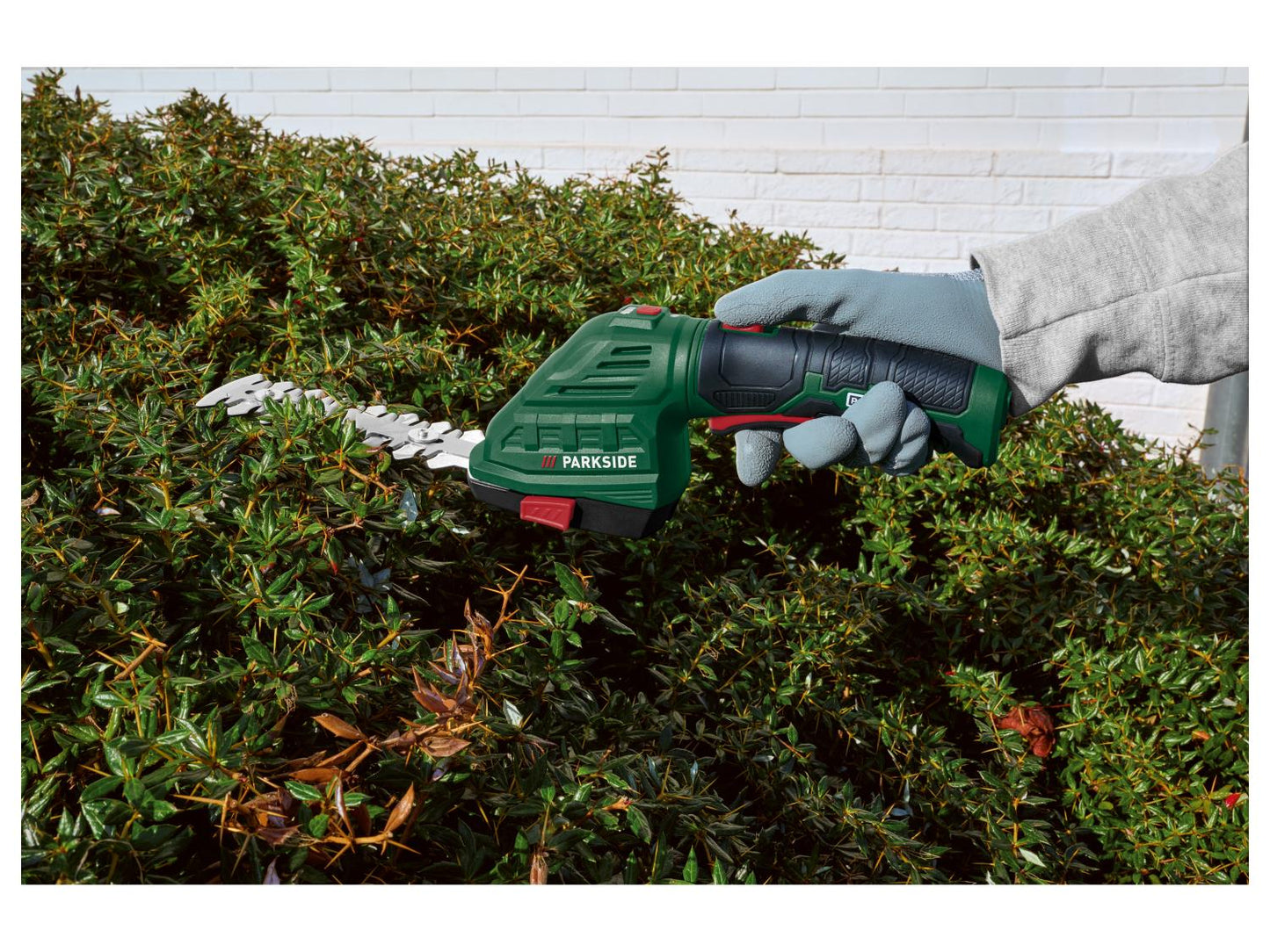PARKSIDE® Foarfecă fără fir pentru gazon și arbuști PGSA 4 D5 4 V