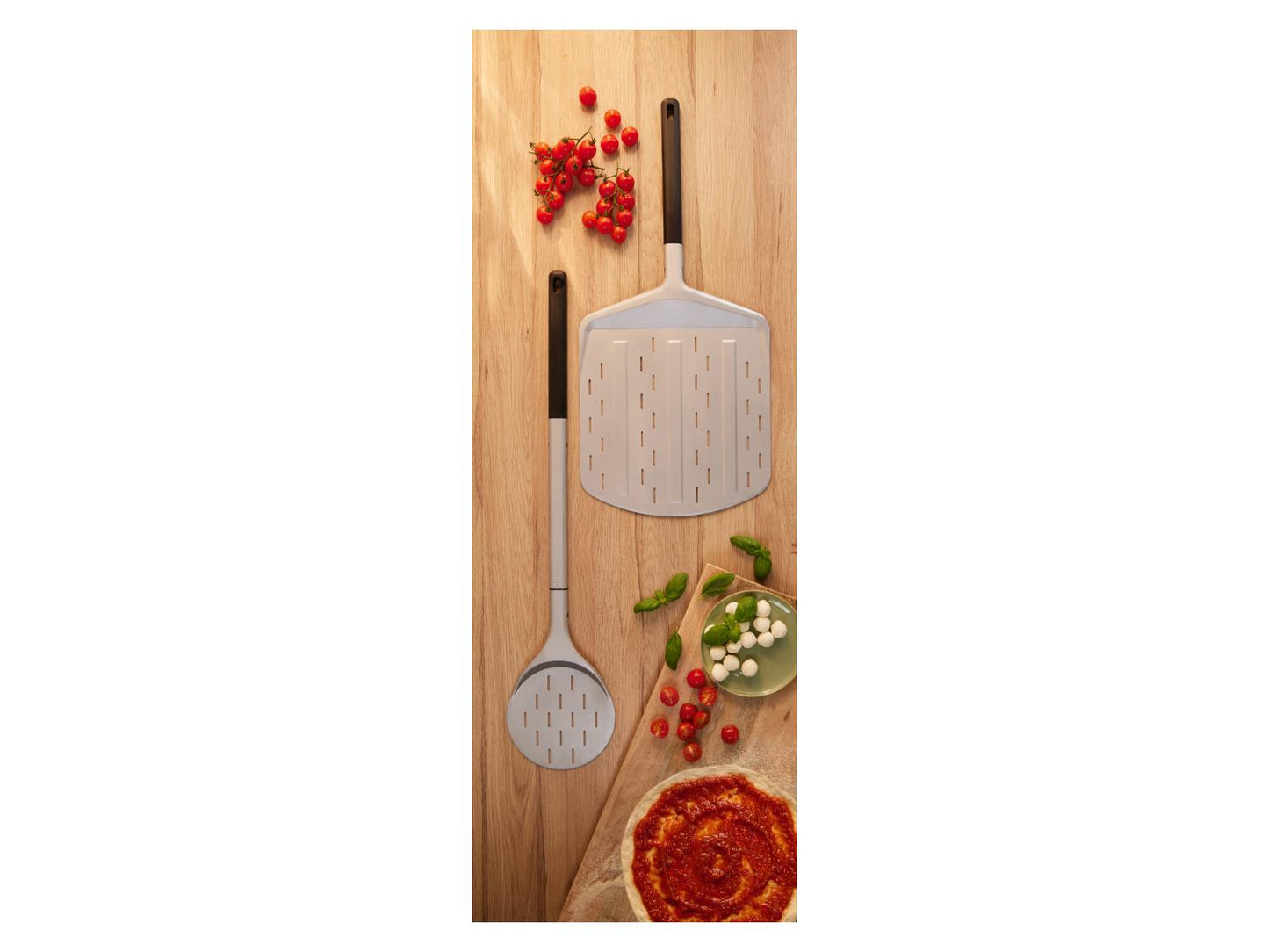 SILVERCREST® Set Premium di pale per pizza, 2 pezzi